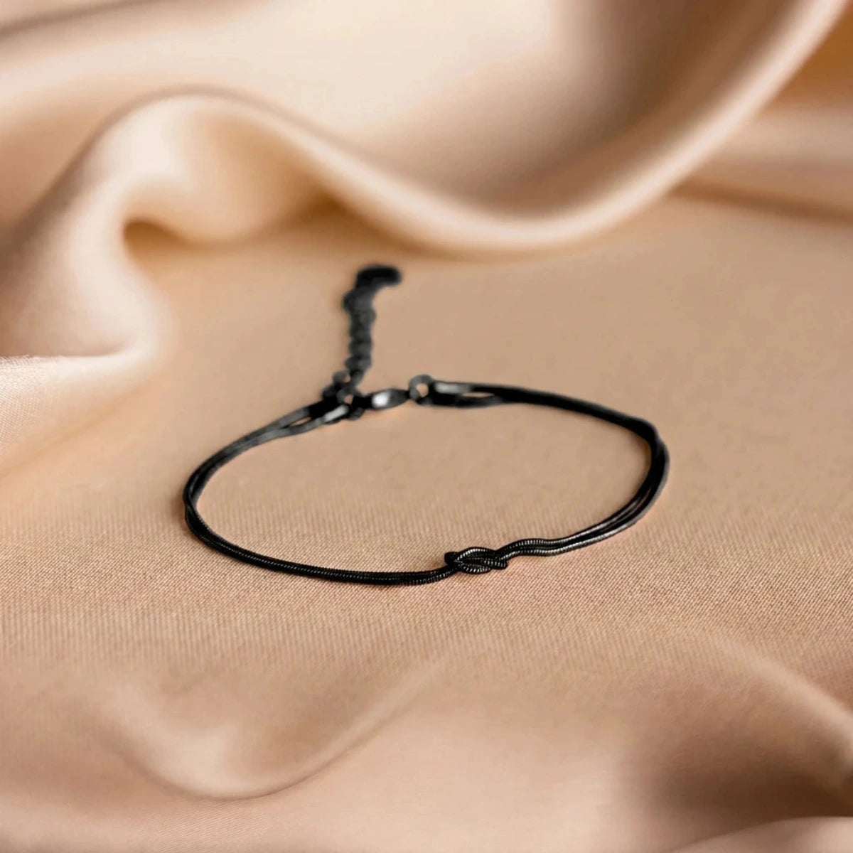 Bracelet à nœuds de connexion