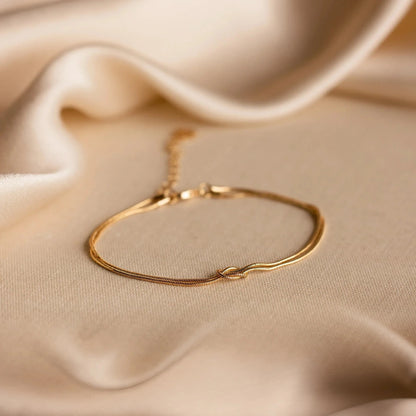 Bracelet à nœuds de connexion