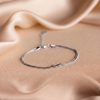 Bracelet à nœuds de connexion