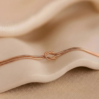 Bracelet à nœuds de connexion
