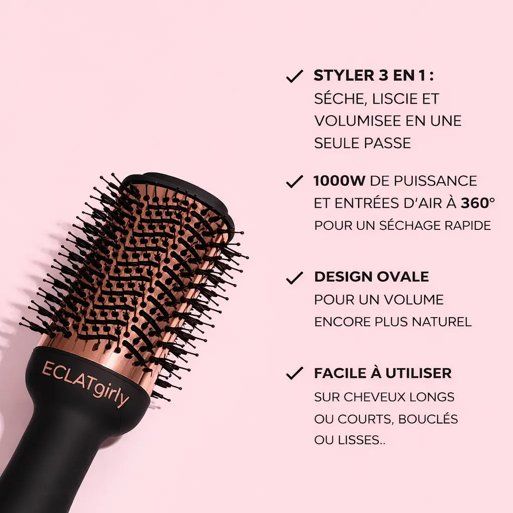 Brosse Séchage & Volume ECLATgirly