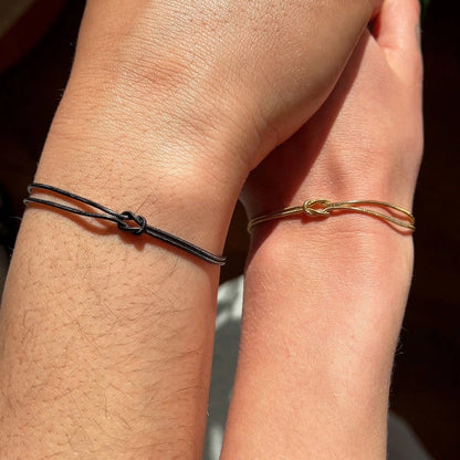 Bracelet à nœuds de connexion