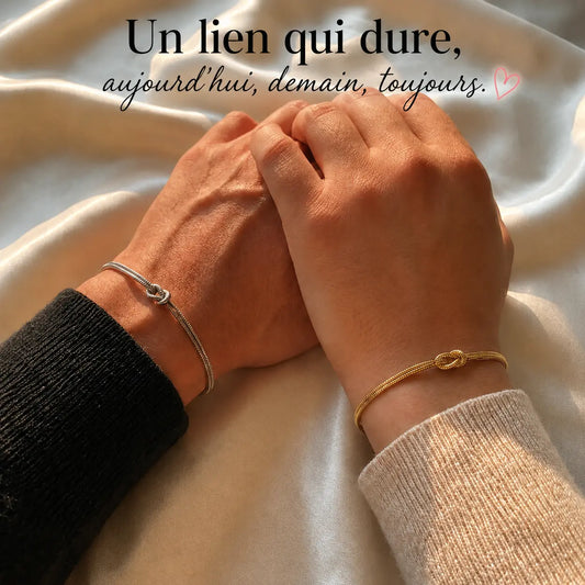 Bracelet à nœuds de connexion
