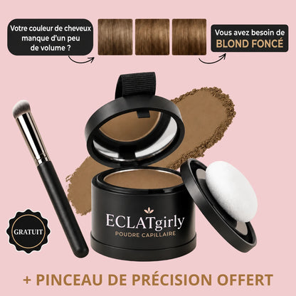 Poudre Capillaire Couvre-Racines & Zones Clairsemées — ECLATgirly