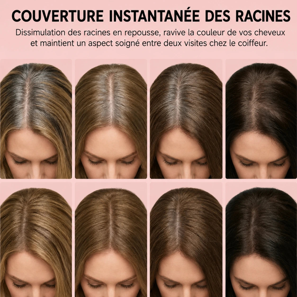 Poudre Capillaire Couvre-Racines & Zones Clairsemées — ECLATgirly