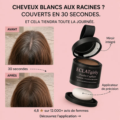Poudre Capillaire Couvre-Racines & Zones Clairsemées — ECLATgirly