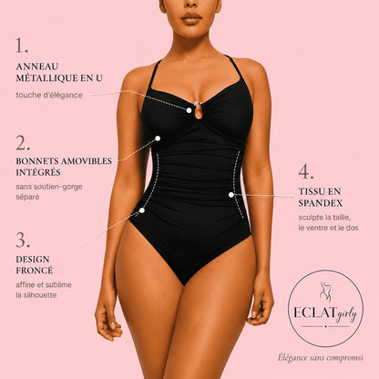 ECLATgirly SoftShape™ – Le Maillot Qui Sculpte Sans Serrer